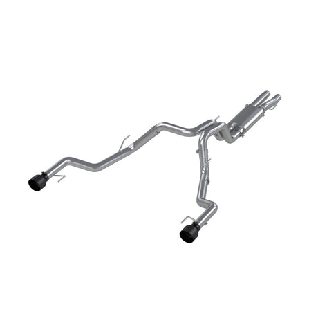 2017-2020 F-150 Raptor 3.5"L Ecoboost Dual Rear Exit 3" Resonator Back Exhaust System - View 3 | Dirty Garage