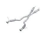 2012-2024 Grand Cherokee SRT 6.4L 3" Dual Rear Exit Aluminized Catback Exhaust T304 Tips - View 2 | Dirty Garage