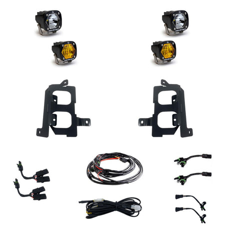2020-2024 GM HD Fog Pocket Kit - View 3 | Dirty Garage