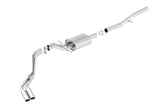 Borla 14 Silv/Sierra 1500 EC Std/CC Short 143.5in WB ATAK Dual Rolled Side Exit Cat-Back Exhaust - View 3 | Dirty Garage