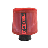 Universal Red Water Repellant Pre-Filter 5" Base 5" Tall 4" Top - View 2 | Dirty Garage