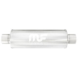 Universal Muffler Mag Stainless Steel 14x6x6 2.5 C/C | Dirty Garage