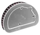 Universal Replacement Unique Air Filter 6.625in L x 4.75in W x 1.625in H with 1 Flange for Harley Davidson - View 5 | Dirty Garage