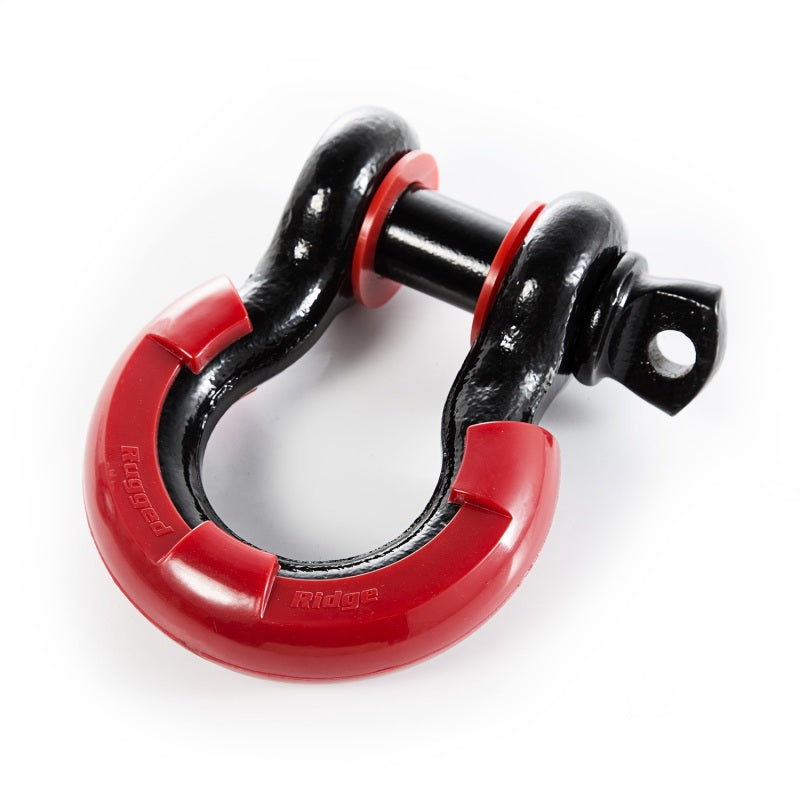 Rugged Ridge Red 7/8in D-Ring Isolator Kit - View 8 | Dirty Garage