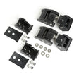 Rugged Ridge 97-06 Jeep Wrangler TJ Textured Black Hood Catches | Dirty Garage