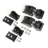 Rugged Ridge 97-06 Jeep Wrangler TJ Textured Black Hood Catches | Dirty Garage