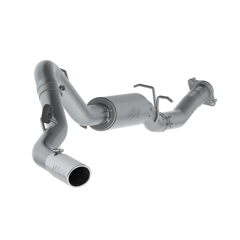 2007-2010 GM HD 3.5" Single Side Exit T409 Cat Back Performance Exhaust - View 4 | Dirty Garage