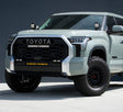2022 Toyota Tundra 20" S8 Behind Bumper Light Mount Kit Amber | Dirty Garage