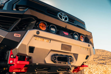 2024-2025 Tacoma Zenith Winch Bar - Textured Black - View 5 | Dirty Garage