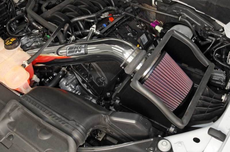 Universal 15 Ford F150 5.0L V8 F/I High Flow Performance Intake Kit - View 7 | Dirty Garage