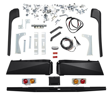 1998-2007 Land Cruiser Rear Bar 3500Kg 100 Series IFS Black - View 6 | Dirty Garage