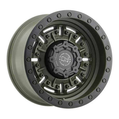 Black Rhino Abrams Olive Drab Green Wheel | Dirty Garage