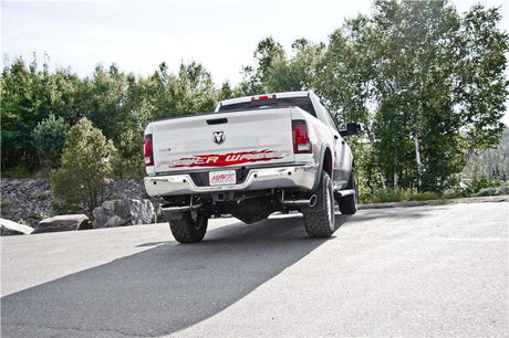 2014-2016 Ram HD 6.4L 4" 409 SS Dual Side Split Outlet Cat Back Exhaust - View 3 | Dirty Garage