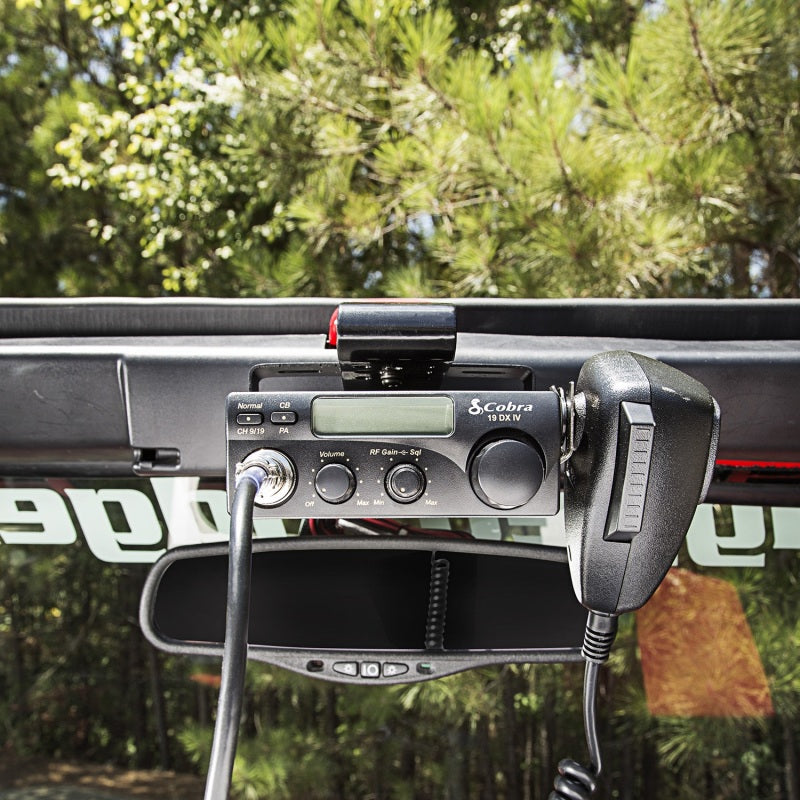 Rugged Ridge CB Radio Mount Windshield 03-06 Jeep Wrangler TJ/LJ - View 3 | Dirty Garage