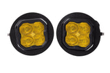 Universal SS3 Pro Type FT Yellow SAE Fog Light Kit | Dirty Garage
