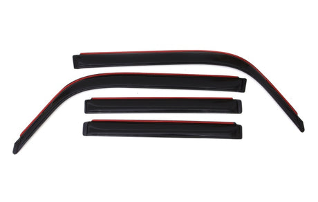 2004-2006 Scion XB Ventvisor Front and Rear Window Deflectors Smoke 4-Piece - View 2 | Dirty Garage