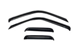 1988-1999 GM HD Ext Cab Ventvisor Outside Mount Window Deflectors Smoke 4-Piece - View 2 | Dirty Garage