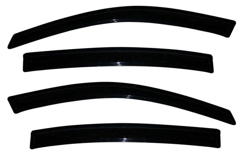 2006-2012 Lucerne Ventvisor Outside Mount Window Deflectors Smoke 4-Piece - View 2 | Dirty Garage