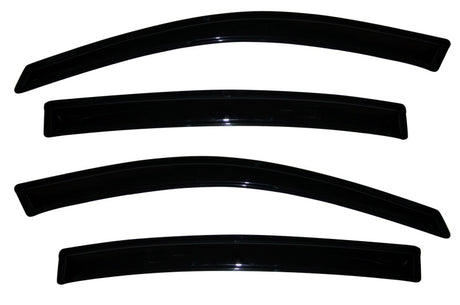 2006-2012 Lucerne Ventvisor Outside Mount Window Deflectors Smoke 4-Piece - View 2 | Dirty Garage