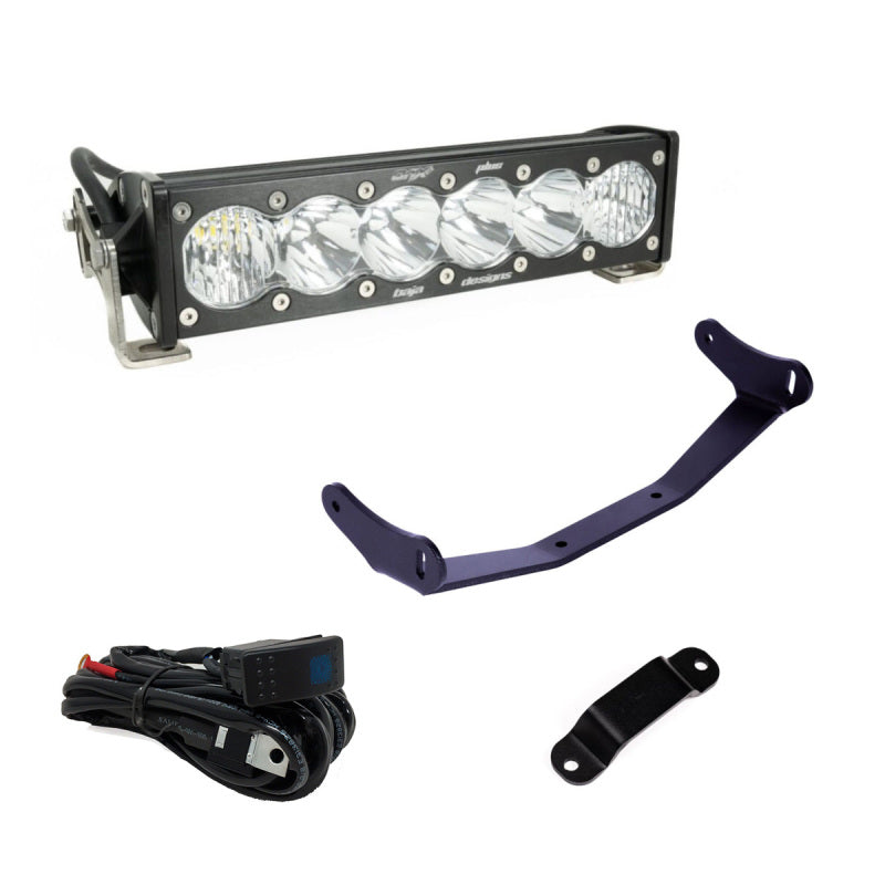 2024-2026 Maverick R Clear Lens 10" OnX6+ Shock Tower Light Kit - View 3 | Dirty Garage