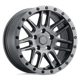 Black Rhino Arches Matte Brushed Gunmetal w/ Black Bolts Wheel | Dirty Garage