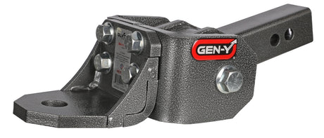 Gen-Y Glyder Torsion-Flex 2in Shank 2in Drop 7K Hitch w/Ball Platform/1in Diameter Mounting Hole - View 2 | Dirty Garage