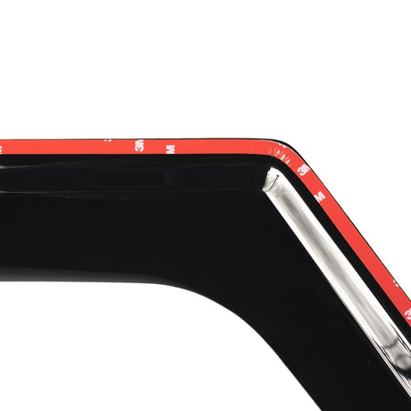 Rugged Ridge Window Visors Matte Black 18-20 Jeep Wrangler JLU/JT - View 5 | Dirty Garage