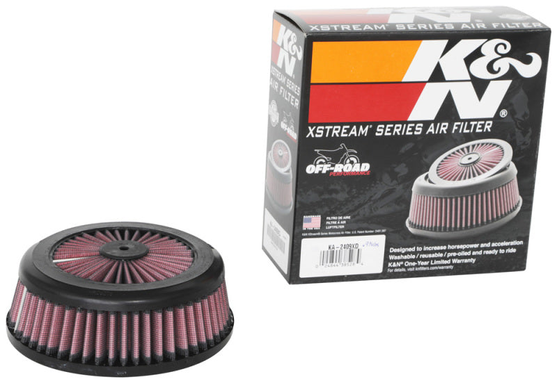 2009-2021 Kawasaki KLX250S/SF/KLX300/R/SM Replacement Air Filter - View 3 | Dirty Garage