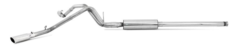 Chevy 1500 Silverado Sierra 4.3L 5.3L Dual Split Side T409 3" Cat Back Exhaust - View 2 | Dirty Garage