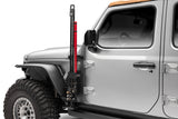 Go Rhino 18-24 Jeep Wrangler JL/JLU/JT Front Fender Jack Mount for Hi-Lift Jack - Tex. Blk - View 6 | Dirty Garage