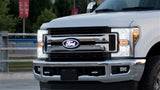 2017-2020 Super Duty Front Luminix Ford LED Emblem - w/o Camera CutOut - View 4 | Dirty Garage