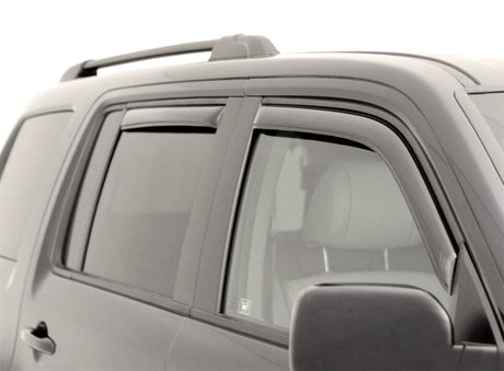 2009-2015 Pilot Front and Rear Smoke Ventvisor 4-Piece - View 4 | Dirty Garage