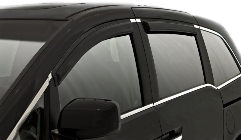 1989-1995 GM 2500 Pickup Access Cab Smoke Ventvisor Window Deflectors 4-Piece - View 2 | Dirty Garage
