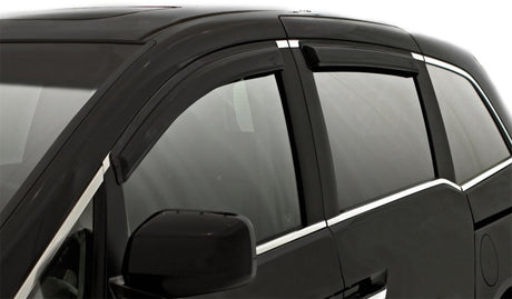 1989-1995 GM 2500 Pickup Access Cab Smoke Ventvisor Window Deflectors 4-Piece - View 2 | Dirty Garage