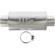 Universal Muffler Mag DSL Stainless Steel 7x7x14 4in Inlet 4in Outlet | Dirty Garage