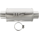 Universal Muffler Mag DSL Stainless Steel 7x7x14 4in Inlet 4in Outlet | Dirty Garage