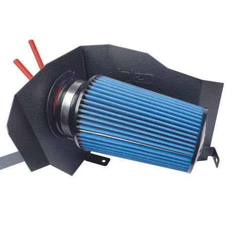 2018-2021 Stinger 2.0L Turbo Wrinkle Red SP Series Short Ram Cold Air Intake System - View 3 | Dirty Garage