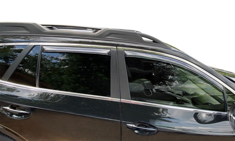 2020-2022 Outback Ventvisor In-Channel 4-Piece Smoke - View 4 | Dirty Garage