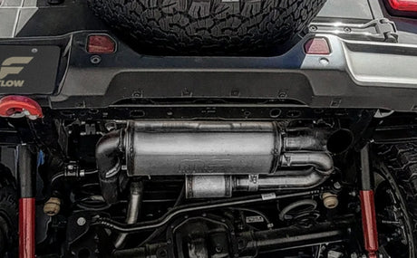 2018-2023 Wrangler Overland Series Axle-Back Exhaust - View 3 | Dirty Garage