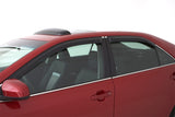2012-2018 RIO Hatch Ventvisor Outside Mount Window Deflectors Smoke - View 2 | Dirty Garage