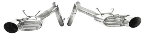2005-2009 Superduty Shelby GT500 GT Dual Split Rear Street Version 4" Tips T409 Exhaust System - View 4 | Dirty Garage