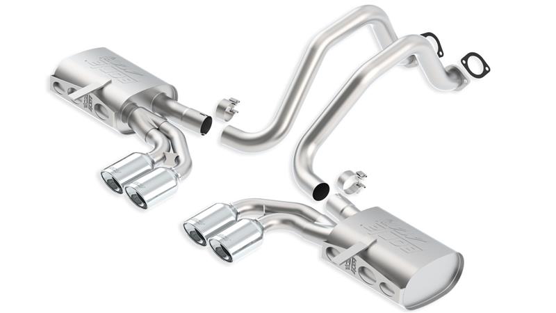 Borla 97-04 Chevrolet Corvette 5.7L 8cyl ATAK SS Catback Exhaust - View 3 | Dirty Garage