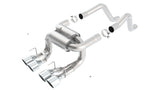 Borla 06-12 Chevrolet Corvette Z06/ZR1 6.2L/7.0L 8cyl Aggressive ATAK Exhaust (rear section only) - View 4 | Dirty Garage