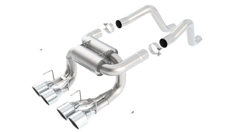 Borla 06-12 Chevrolet Corvette Z06/ZR1 6.2L/7.0L 8cyl Aggressive ATAK Exhaust (rear section only) - View 4 | Dirty Garage