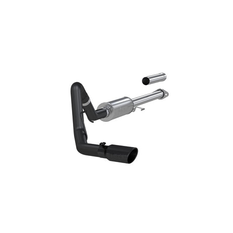 2015 F-150 2.7L 3.5"L EcoBoost 3" Cat Back Single Side Black Exhaust System - View 4 | Dirty Garage