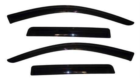 2011-2018 Outlander Ventvisor Outside Mount Window Deflectors 4-Piece Smoke - View 5 | Dirty Garage