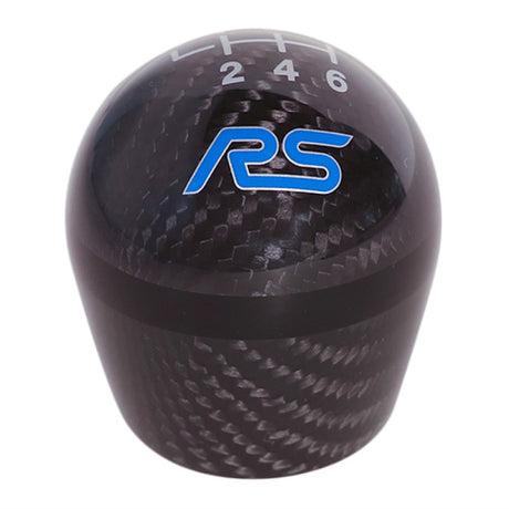 Universal Focus RS Black Carbon Fiber Shift Knob 6 Speed - View 6 | Dirty Garage