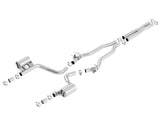 Borla 2015 Dodge Charger Hellcat 6.2L V8 ATAK Catback Exhaust w/ Valves No Tips Factory Valance - View 4 | Dirty Garage