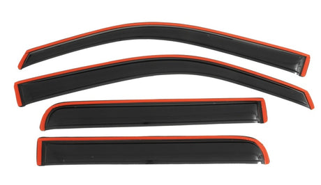 2009-2014 F-150 Supercrew Front Rear Ventvisor In-Channel Window Deflectors Smoke 4-Piece - View 10 | Dirty Garage