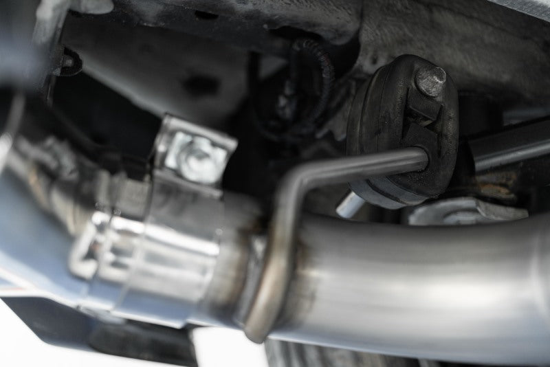 2015-2019 VW Golf R 3" T304 Cat Back Exhaust Carbon Fiber Tips - View 12 | Dirty Garage